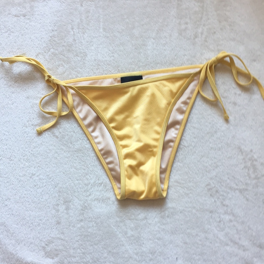 PacSun yellow bikini bottoms